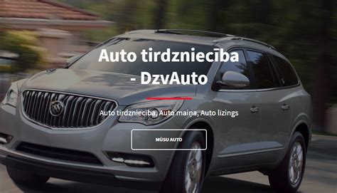 dzvauto auto uzpirkums.